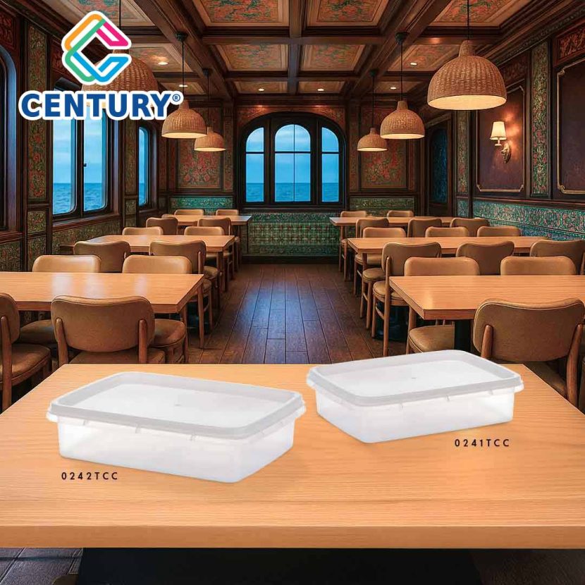 Multi Purpose Container Transparent 0241 MULTI PURPOSE CONTAINER 3L TRANSLUCENT – Century Plastic